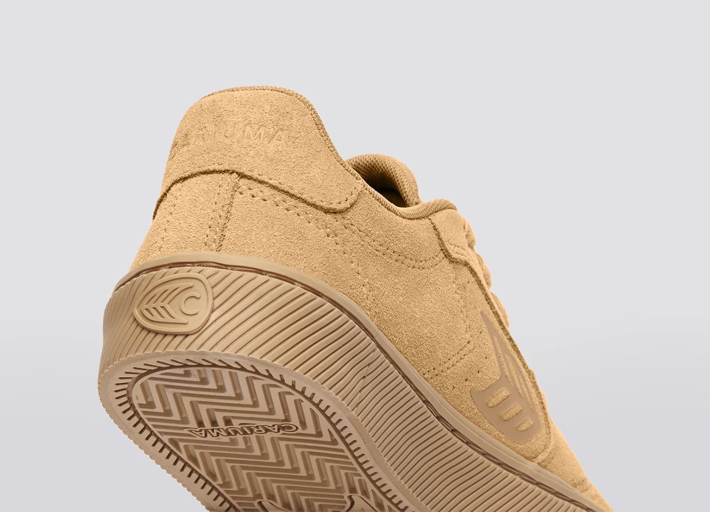 SALVAS All Latte Suede Sneaker