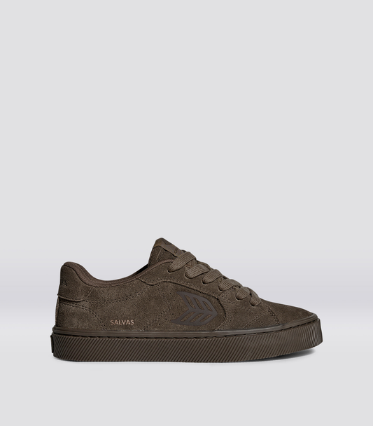 SALVAS All Teak Suede Sneaker