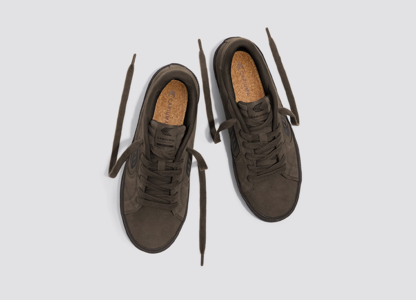 SALVAS All Teak Suede Sneaker