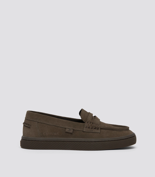 CAJU Loafer Teak Brown Suede