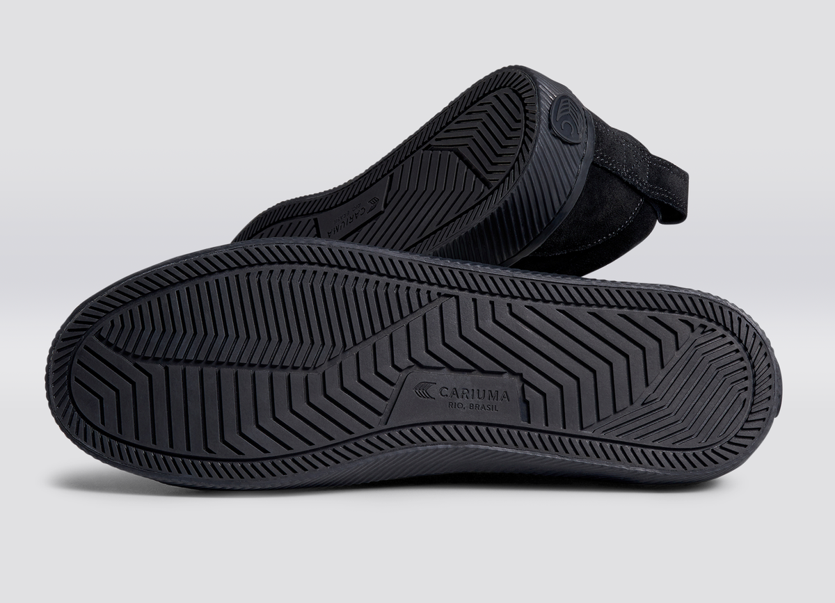 OCA Low All Black Suede Sneaker