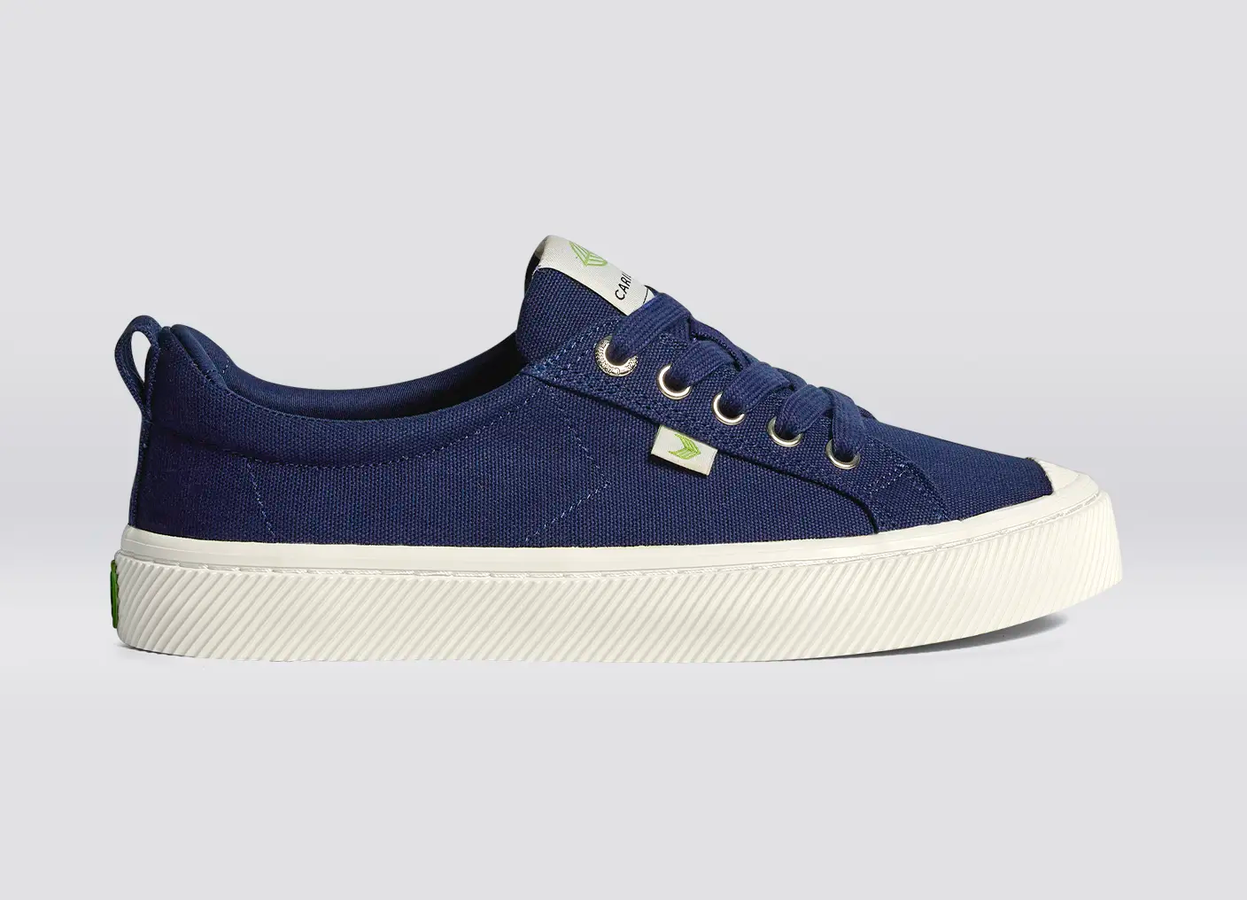 OCA Low Marine Blue Canvas Sneaker