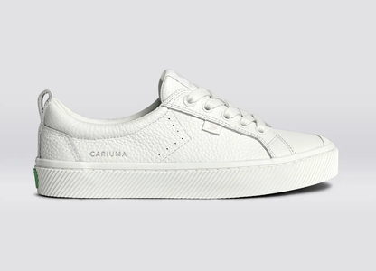 OCA Low White Premium Leather Sneaker