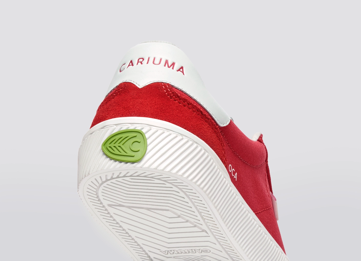 OCA 2.0 Nylon and Suede Scarlet Red