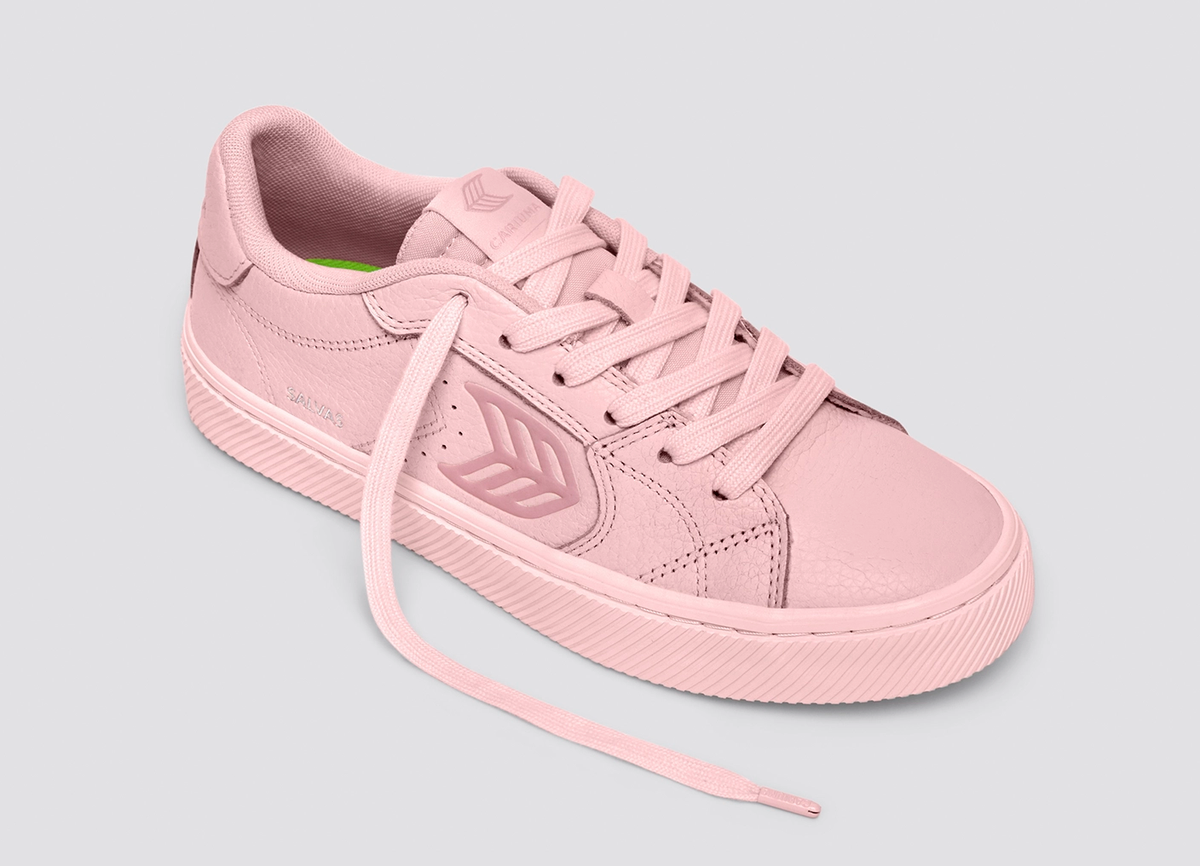 SALVAS All Bright Rose Premium Leather Sneaker