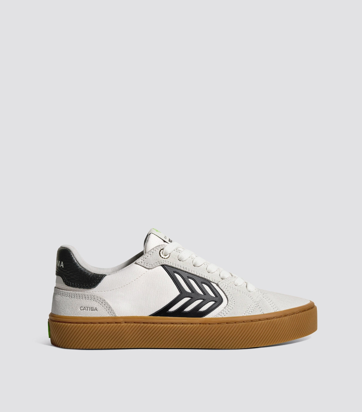 CATIBA PRO 2.0 Gum Smoke White Suede Off-White Cordura Black Logo Sneaker