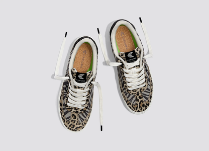 TOCA Zebra Leopard Print Suede Sneaker