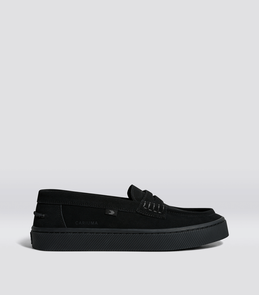CAJU Loafer All Black Suede