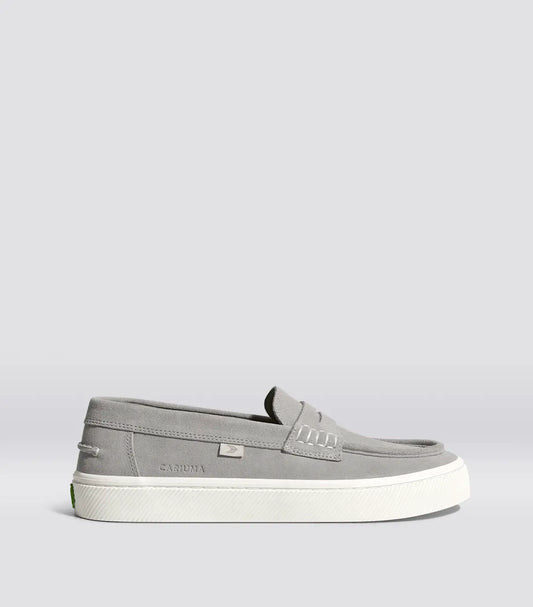 CAJU Loafer Light Grey Suede