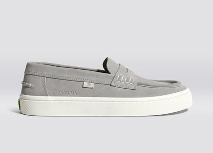 CAJU Loafer Light Grey Suede