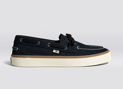 Mare Boat Shoe Navy Nubuck