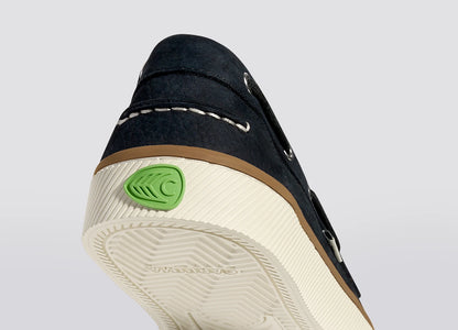 Mare Boat Shoe Navy Nubuck