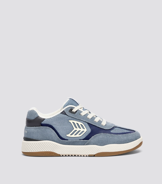 Skategoat C25 PRO Mountain Spring Suede Marine Blue Mesh Ivory Logo Sneaker