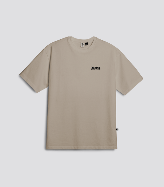 LUAN T-Shirt Sand Olive Farming